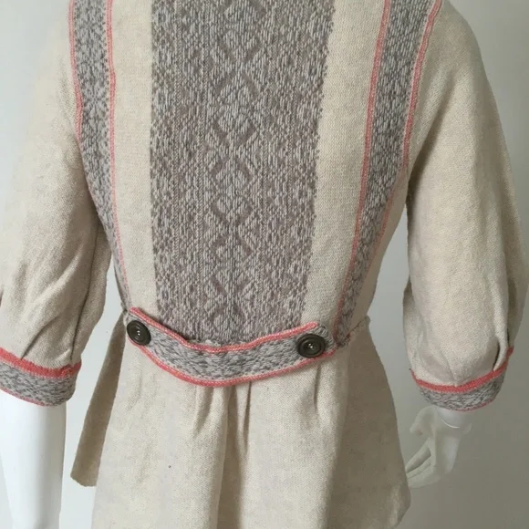 FREE PEOPLE Cardigan Sweater 3/4 Sleeves - Picture 4 of 6